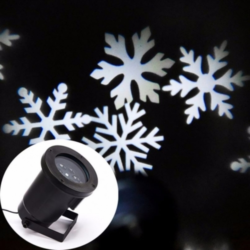 LED projektor -Sněhové vločky
