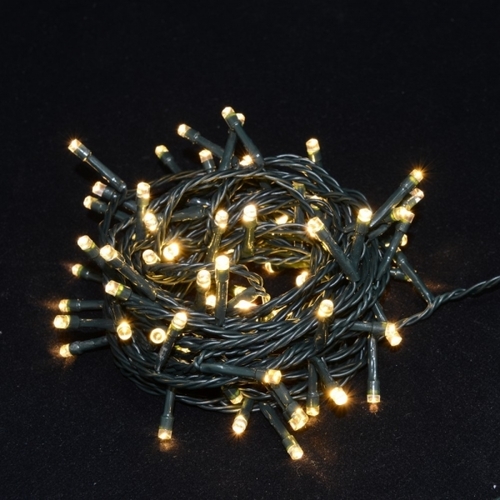 Vianočná LED reťaz - 5m, 50 LED, WW